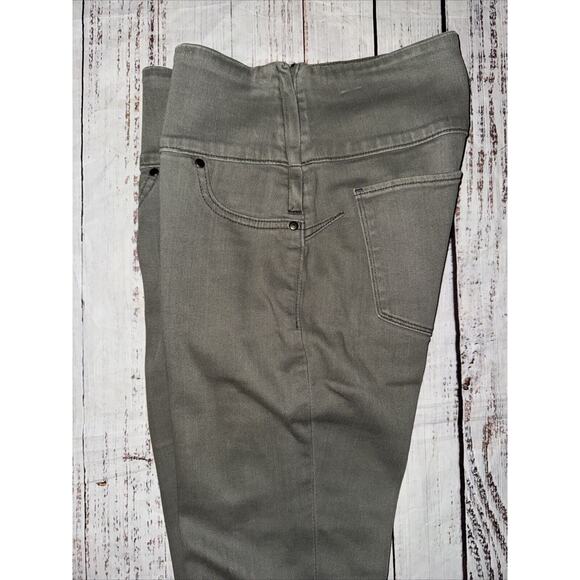 Spanx Women’s Solace Denim Gray High Rise Skinny Leg Size M 6-8 - Picture 6 of 10